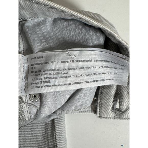Abercrombie & Fitch Women's High Rise Jeans - Light Gray - Picture 8 of 8